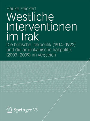 cover image of Westliche Interventionen im Irak